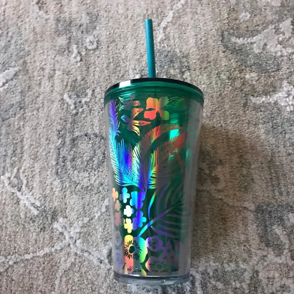 NWT Starbucks Jungle Green Tumbler